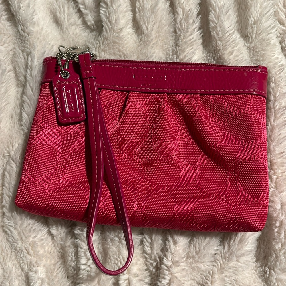 Coach PINK wristlet